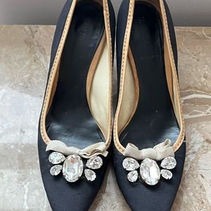 Miu Miu heels size 39 Satin with large crystals